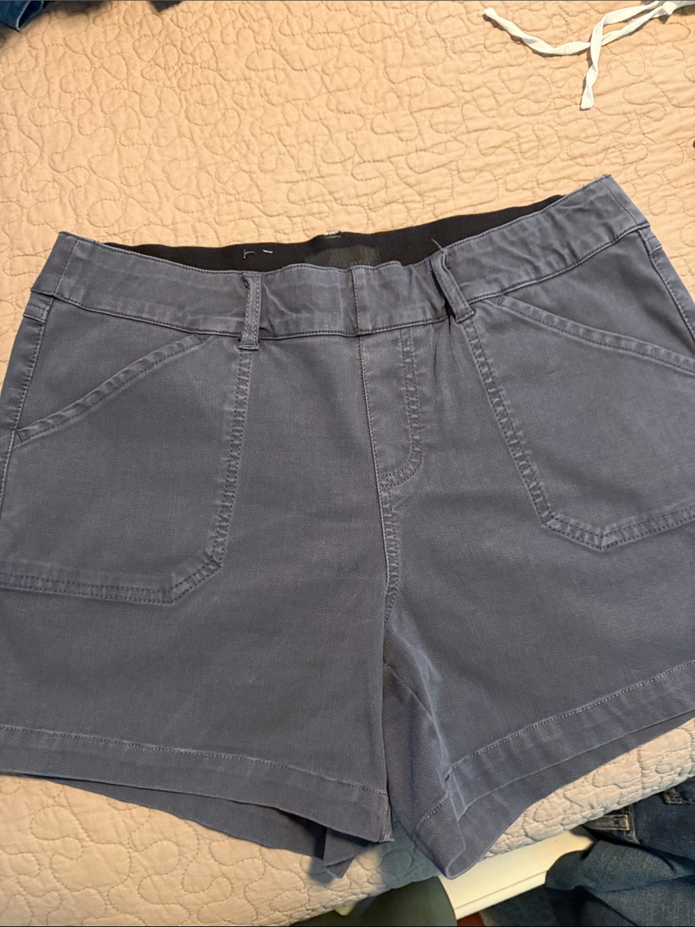 Buckle Women's Slate Blue High-Waist Shorts